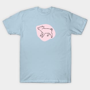 Pink piggy T-Shirt